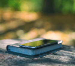 Bible and phone