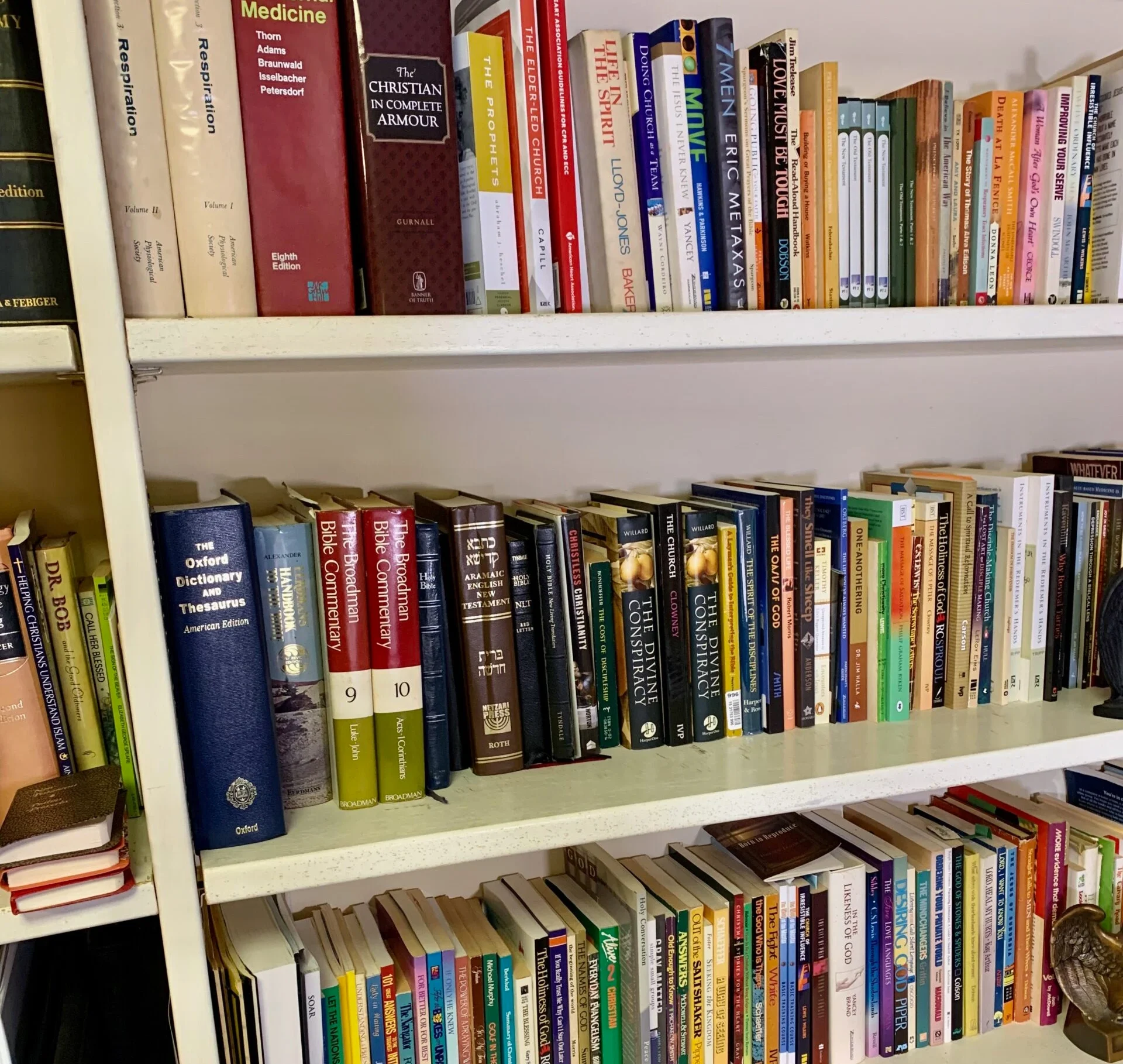 Library book shelf